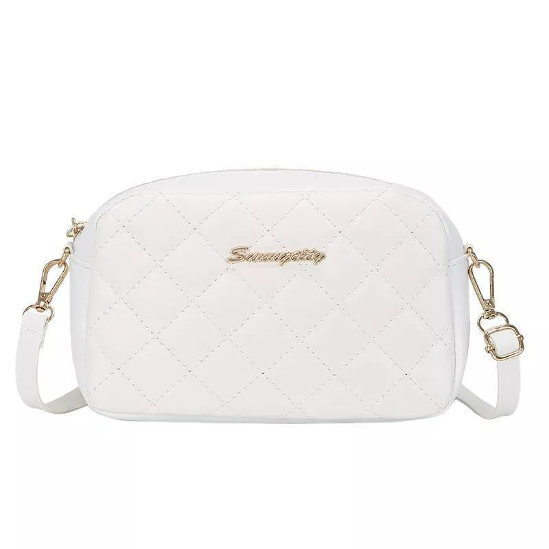 Crossbody Camera Bag – Sleek Water-Resistant Puffer Purse with Adjustable Strap