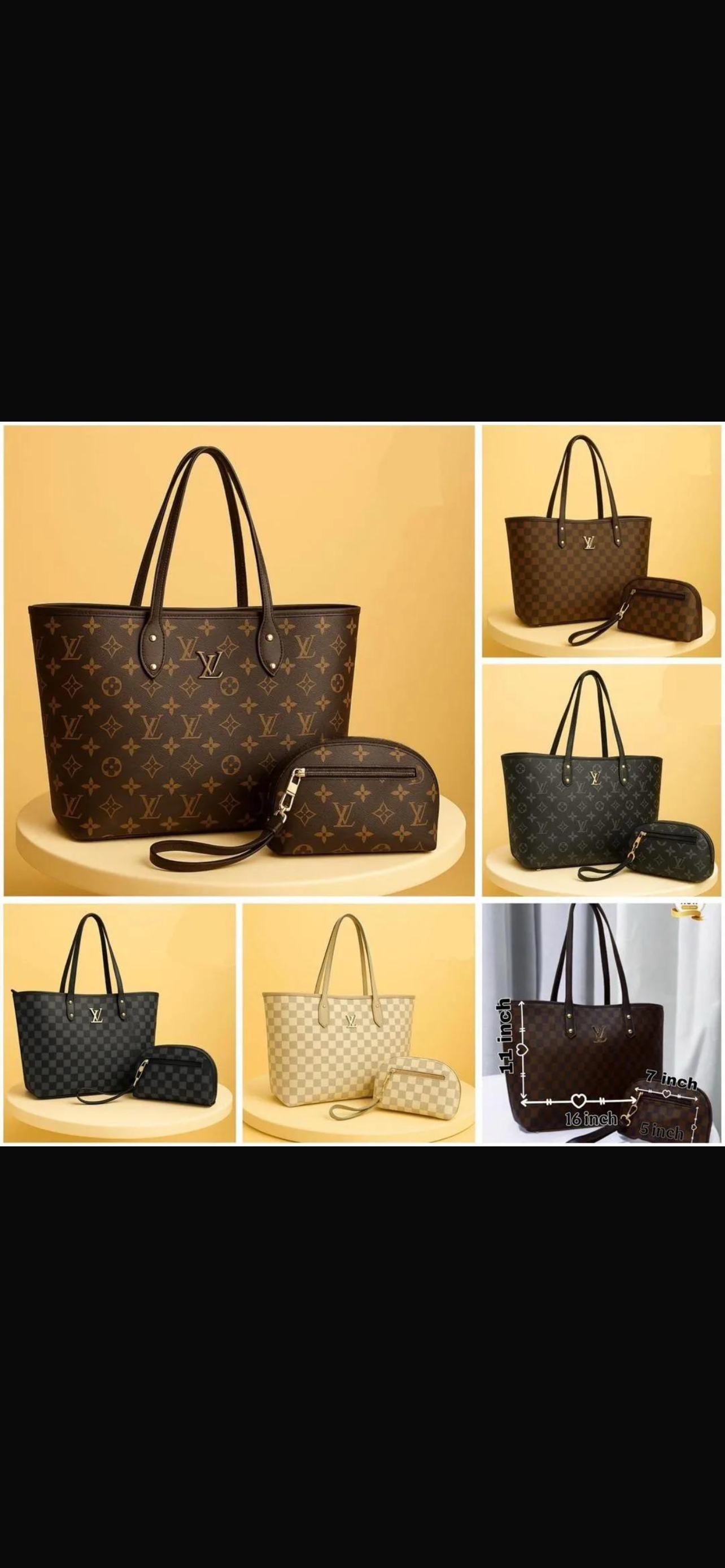 Louis Vuitton Classic Monogram Canvas Handbag – Iconic Luxury Statement Piece
